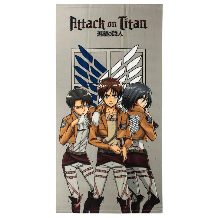 Attack on Titan Beach Towel 70x140cm - Ginga Toys