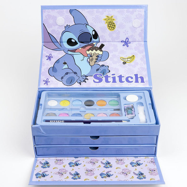 Disney Stitch Colouring Stationery Set - Cerda - Ginga Toys