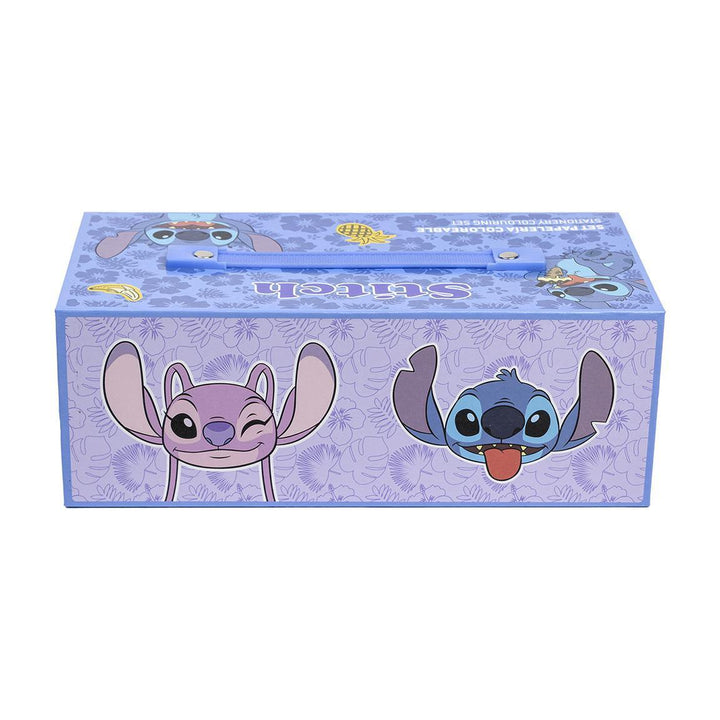 Disney Stitch Colouring Stationery Set - Cerda - Ginga Toys