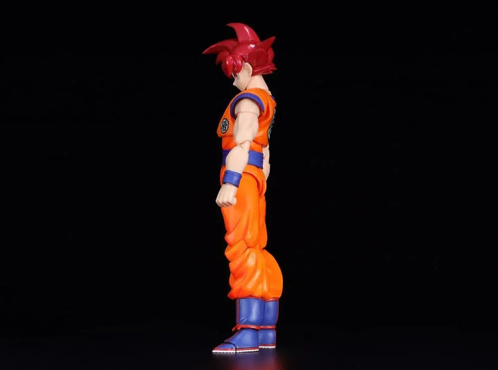 Dragon Ball Super God of Virtue S.H.Figuarts Super Saiyan God Goku Action Figure - Ginga Toys