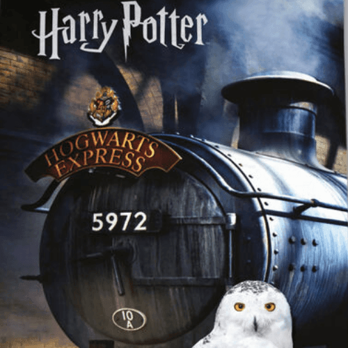 Harry Potter Hogwarts Express 5972 microfiber beach towel - Warner Bros - Ginga Toys