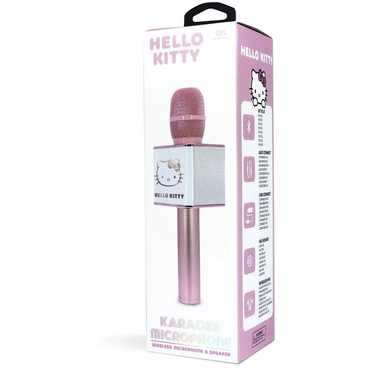 Hello Kitty Wireless Karaoke Microphone - Rose Gold - Ginga Toys