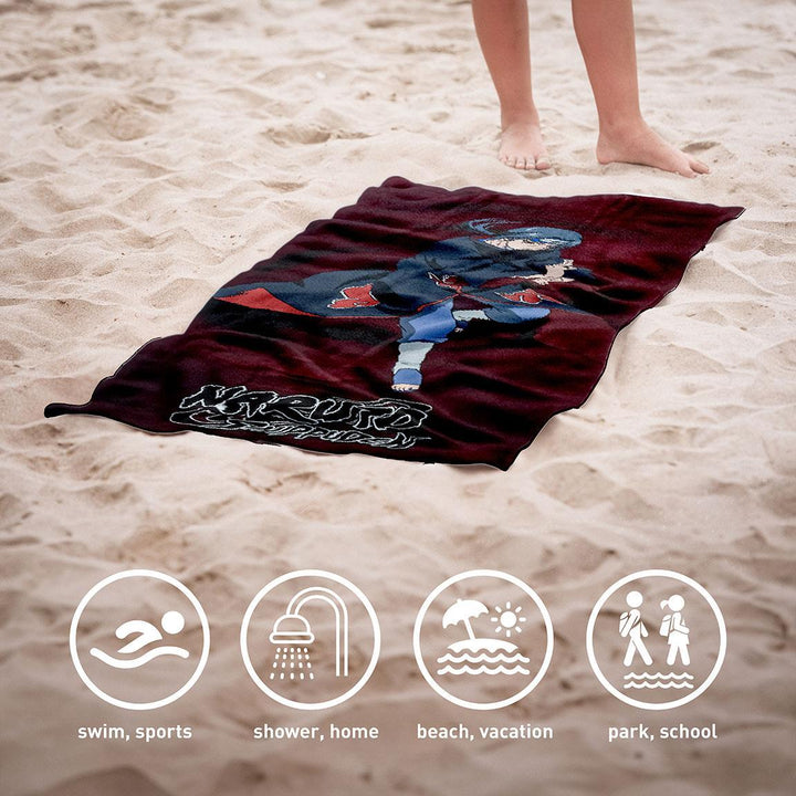 Naruto: Shippuden - Itachi Uchiha Towel Polyester - Ginga Toys