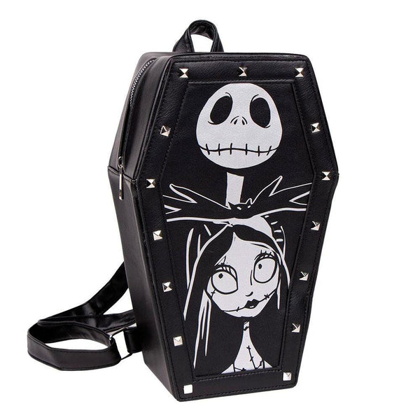 Nightmare Before Christmas Jack and Sally Casual Fashion Backpack - Cerda - Ginga Toys