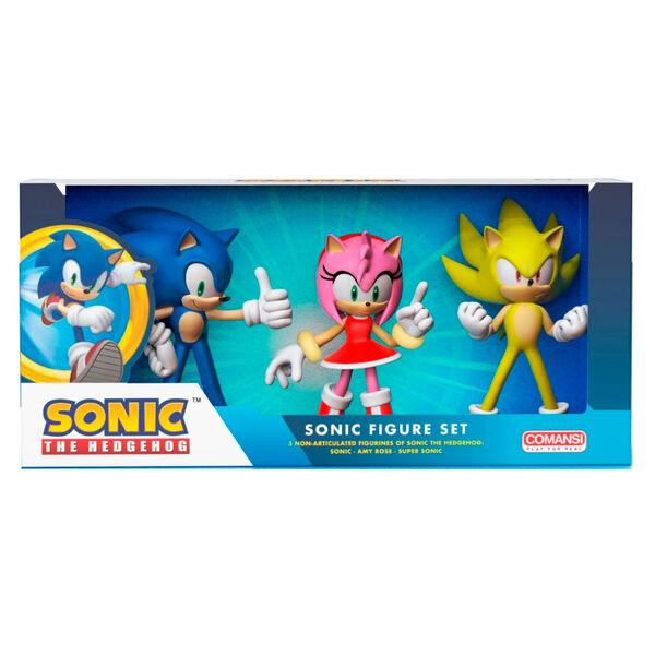 Sonic The Hedgehog Figurine Gift Box Toy 3-Pack - Comansi - Ginga Toys