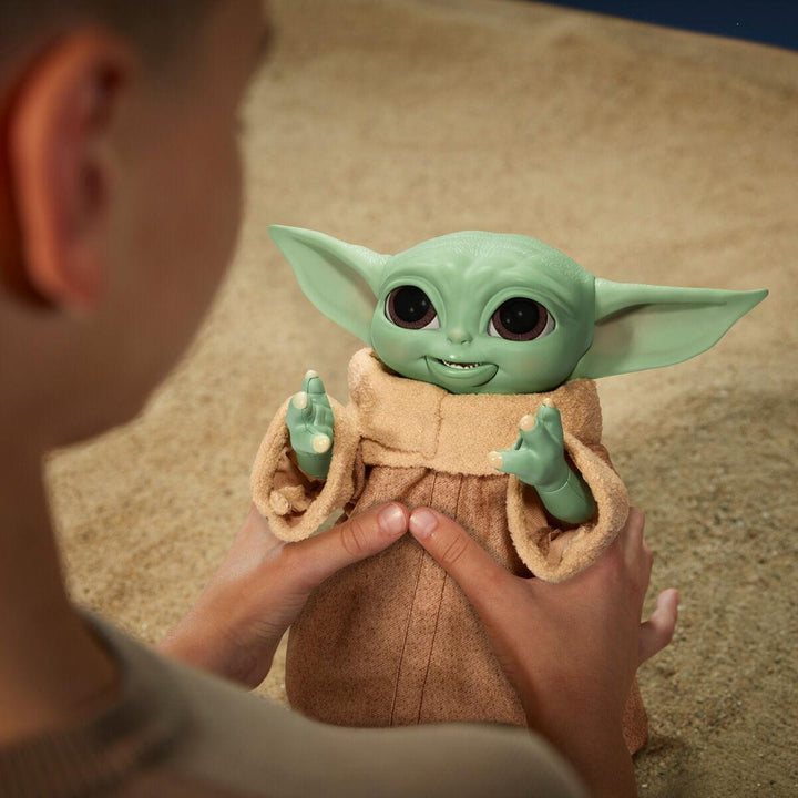 Star Wars Mandalorian Baby Yoda The Child Animatronic Electronic Figure - Hasbro - Ginga Toys