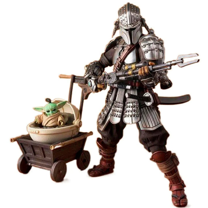 Star Wars Ronin Mandalorian Beskar Armor & Grogu figure - Ginga Toys