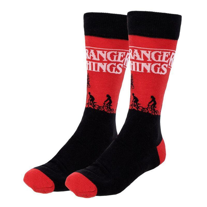 Stranger Things Adult Socks Pack 3 Pieces Gift Box - Cerda - Ginga Toys