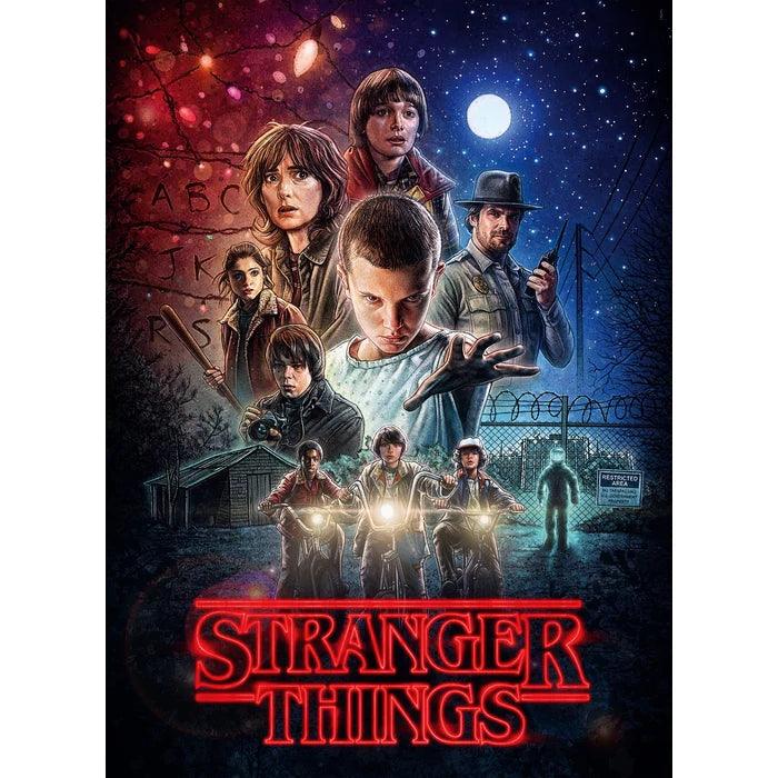 Stranger Things Season 1 Poster Premium Puzzle 1000pcs - Clementoni - Ginga Toys